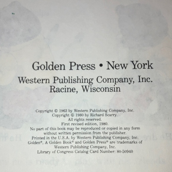 Richard Scarry's Best Word Book Ever - 1963 vintage Edition - Picture 6 of 14